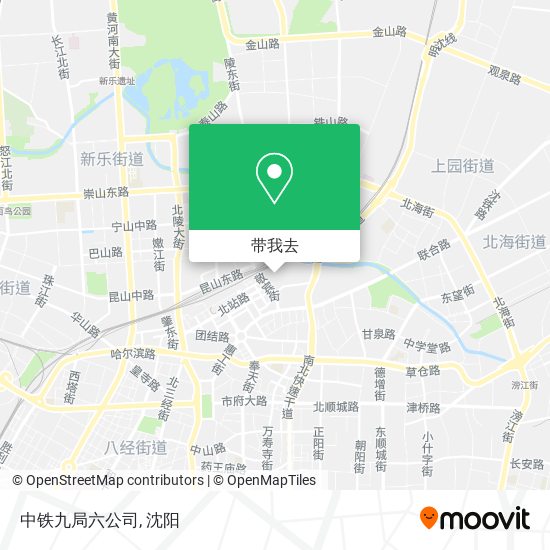 中铁九局六公司地图