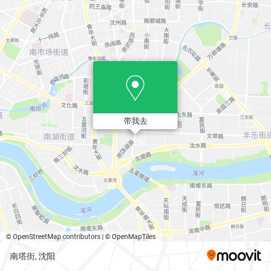 南塔街地图
