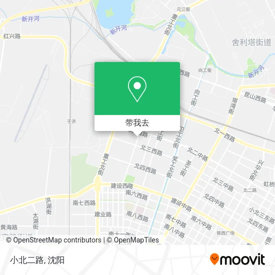 小北二路地图