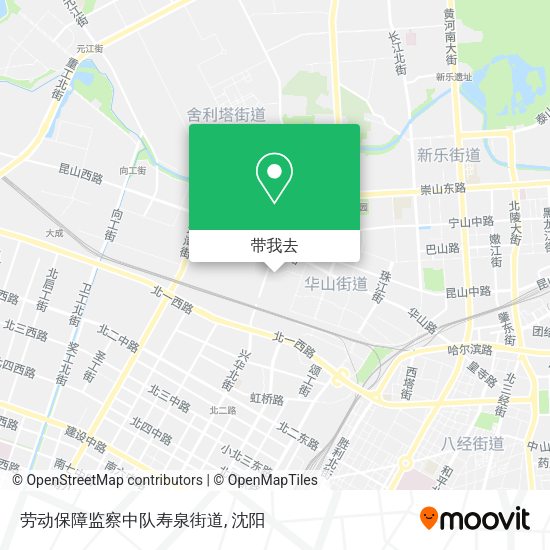 劳动保障监察中队寿泉街道地图