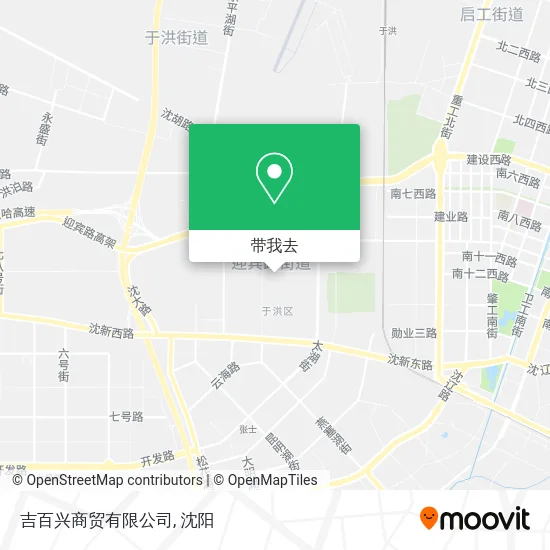 吉百兴商贸有限公司地图