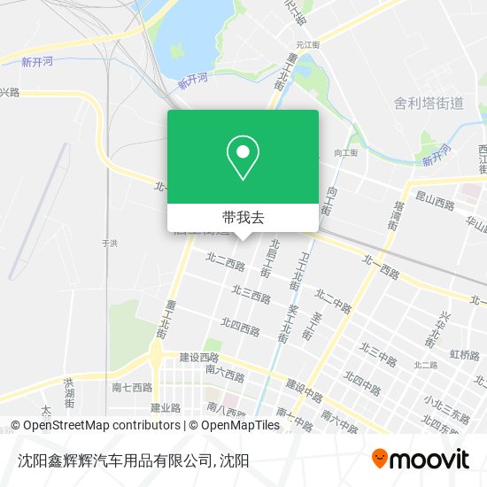 沈阳鑫辉辉汽车用品有限公司地图