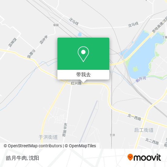 皓月牛肉地图