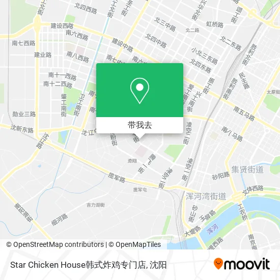 Star Chicken House韩式炸鸡专门店地图