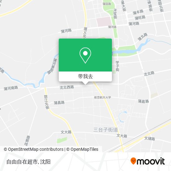 自由自在超市地图
