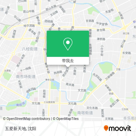 五爱新天地地图
