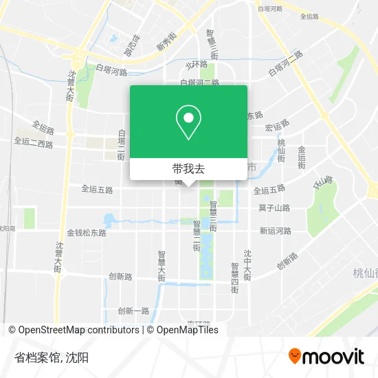 省档案馆地图