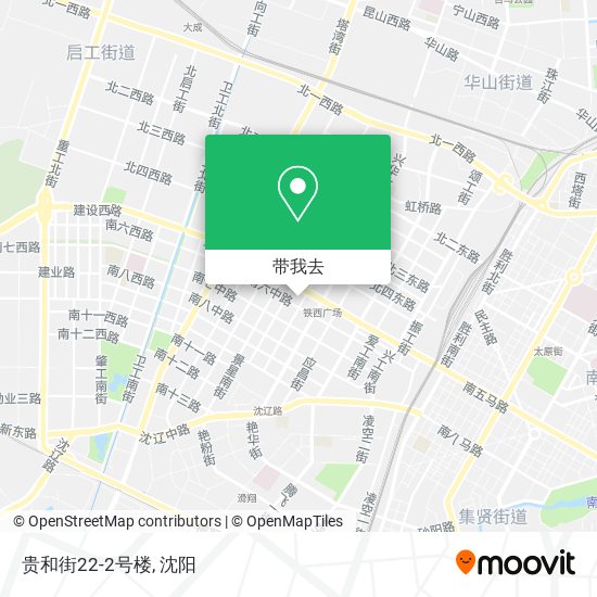 贵和街22-2号楼地图