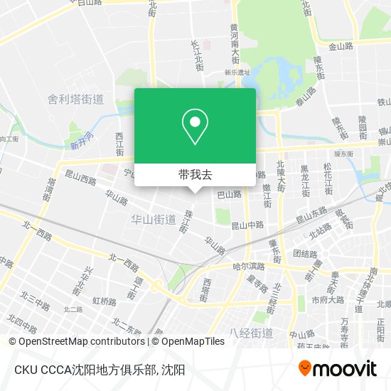 CKU CCCA沈阳地方俱乐部地图