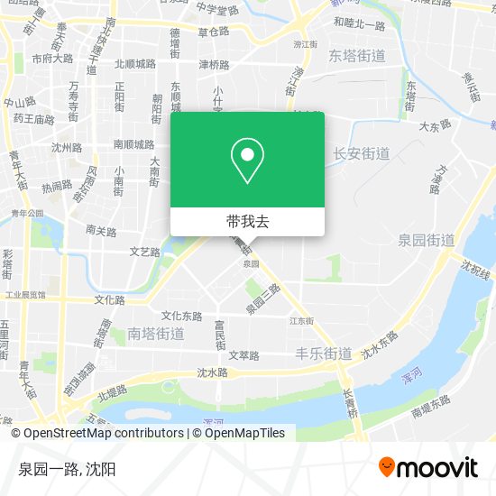 泉园一路地图