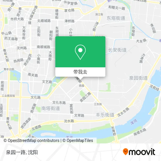 泉园一路地图