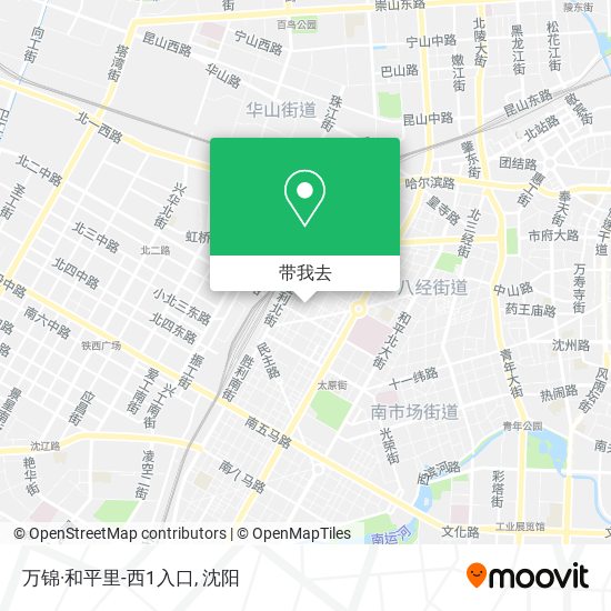 万锦·和平里-西1入口地图