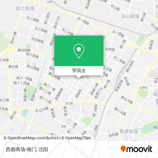 西都商场-南门地图