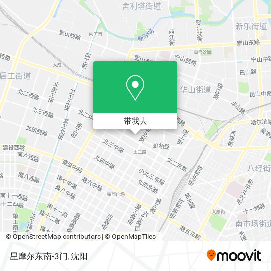 星摩尔东南-3门地图