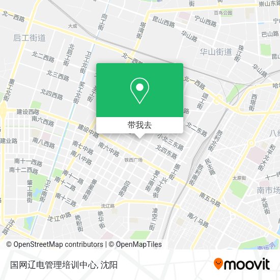 国网辽电管理培训中心地图