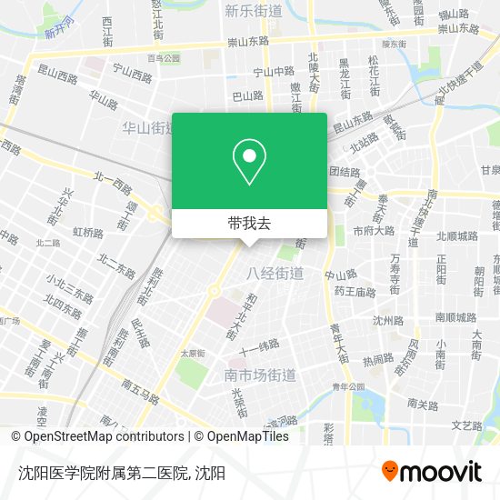 沈阳医学院附属第二医院地图
