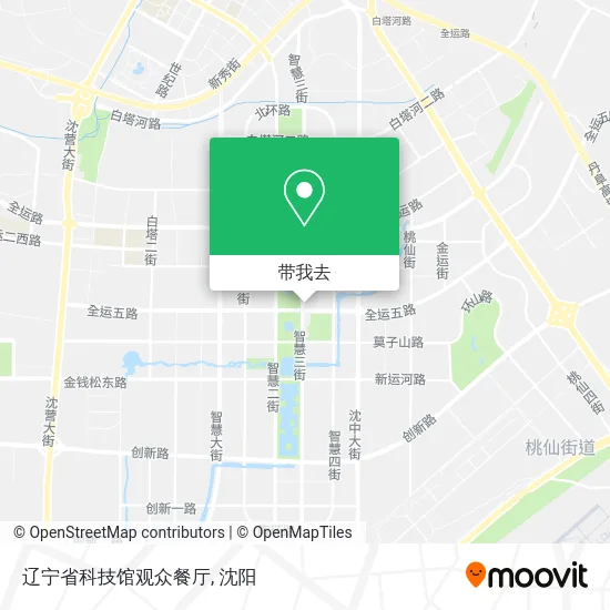 辽宁省科技馆观众餐厅地图