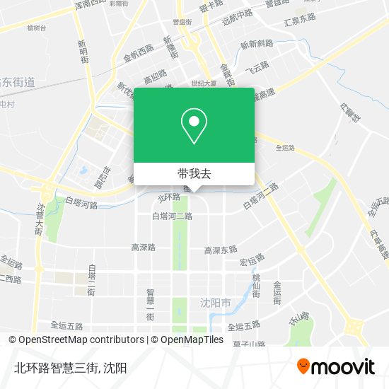 北环路智慧三街地图
