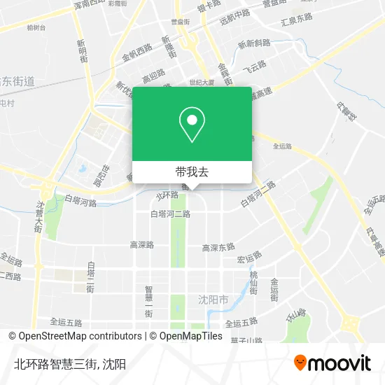 北环路智慧三街地图
