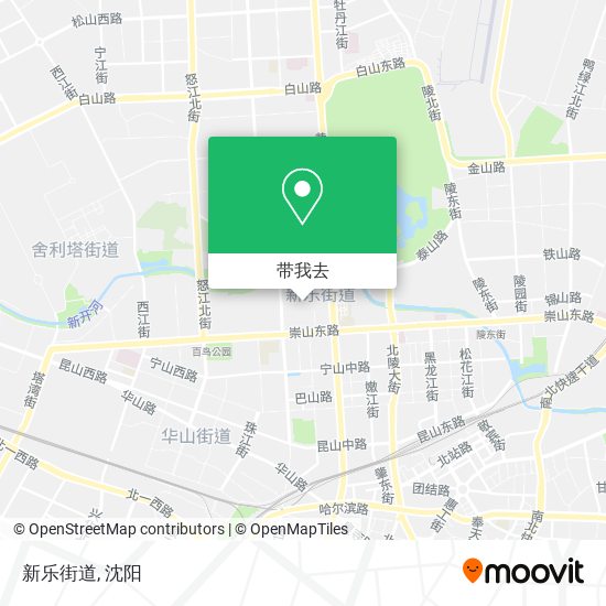 新乐街道地图