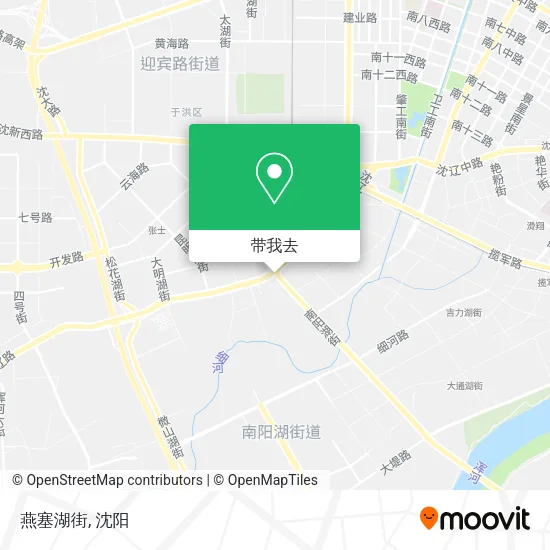 燕塞湖街地图