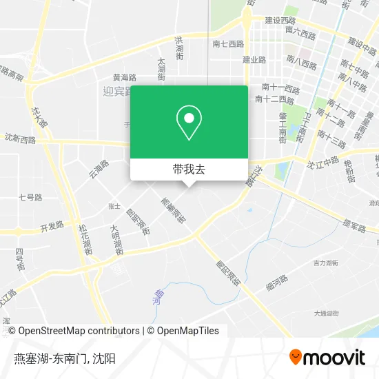 燕塞湖-东南门地图