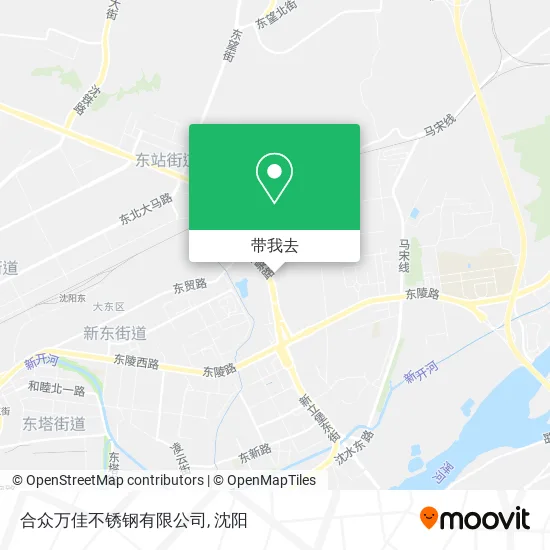 合众万佳不锈钢有限公司地图