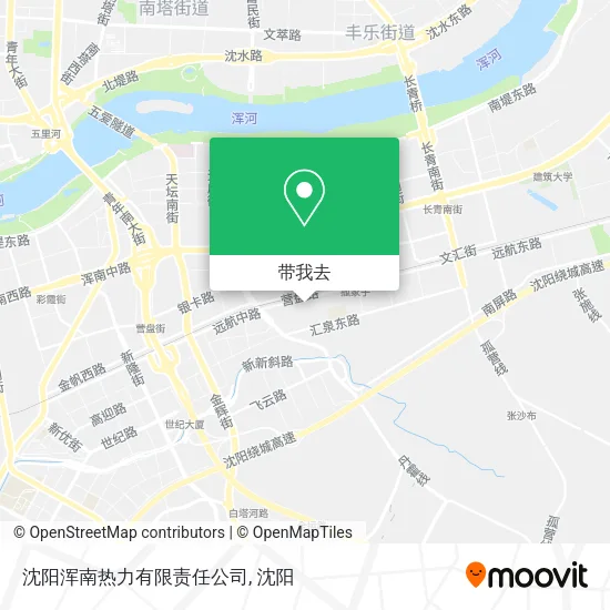 沈阳浑南热力有限责任公司地图