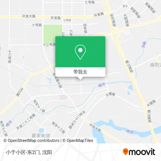 小于小区-东2门地图