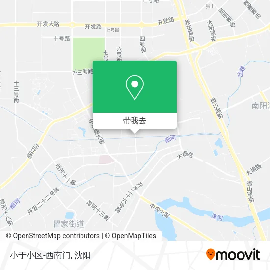 小于小区-西南门地图