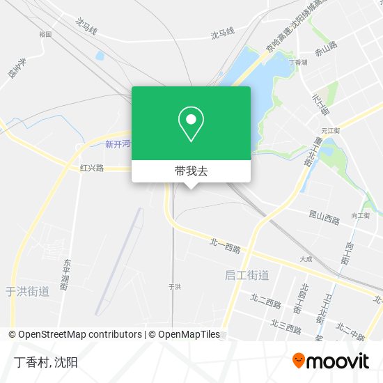 丁香村地图