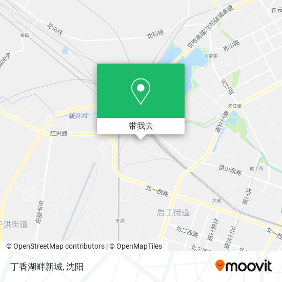 丁香湖畔新城地图