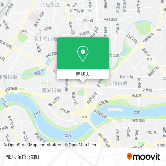 豫乐面馆地图