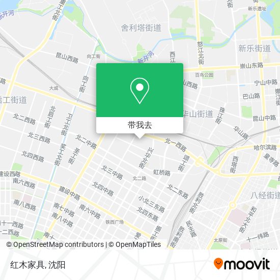 红木家具地图
