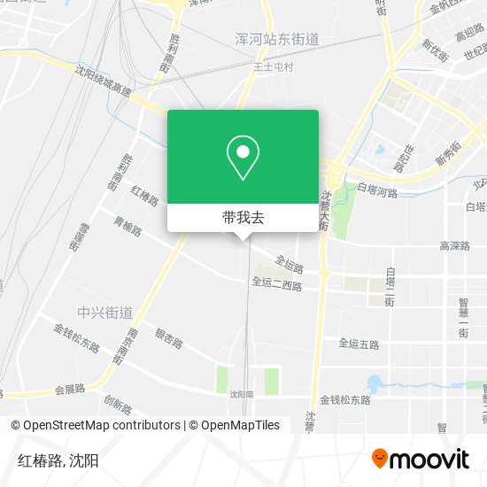 红椿路地图
