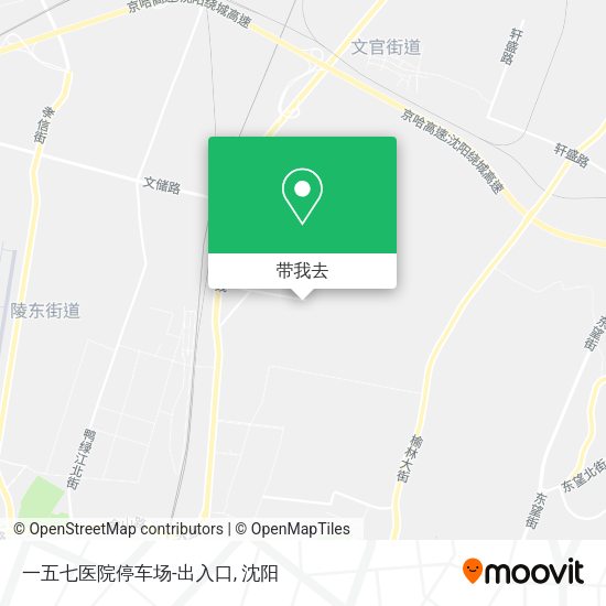 一五七医院停车场-出入口地图