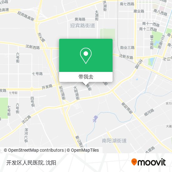 开发区人民医院地图