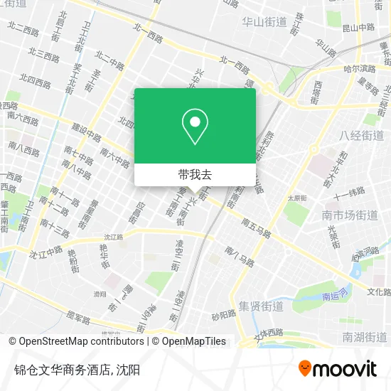 锦仓文华商务酒店地图