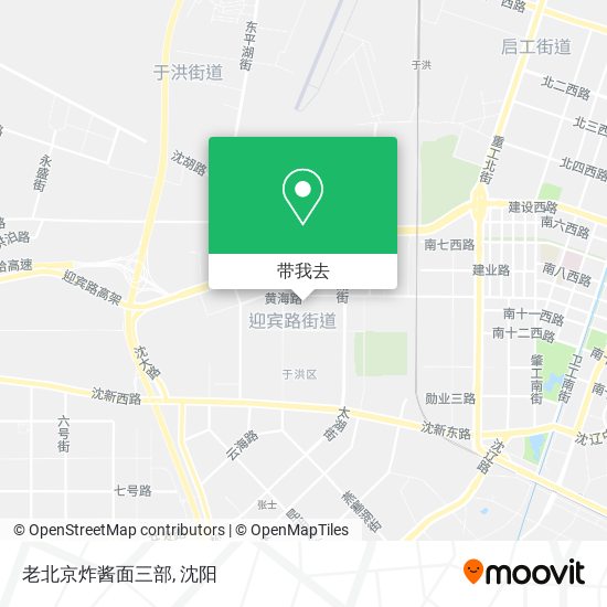 老北京炸酱面三部地图