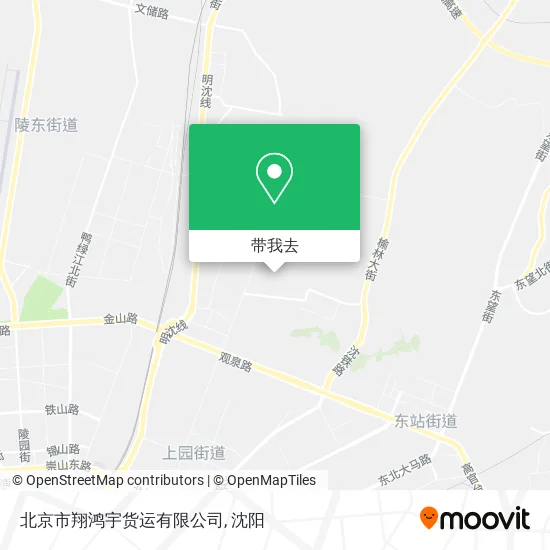 北京市翔鸿宇货运有限公司地图