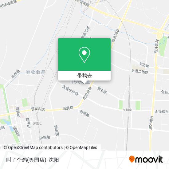 叫了个鸡(奥园店)地图