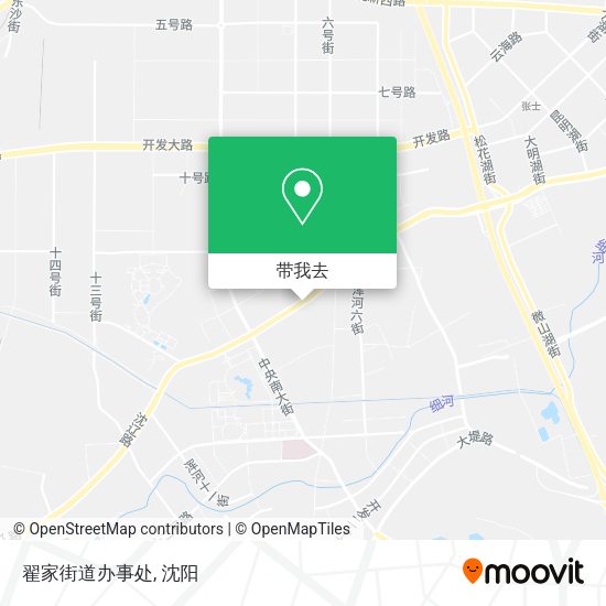 翟家街道办事处地图