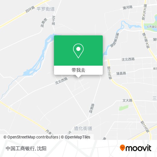 中国工商银行地图