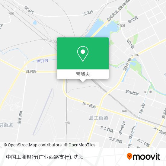 中国工商银行(广业西路支行)地图