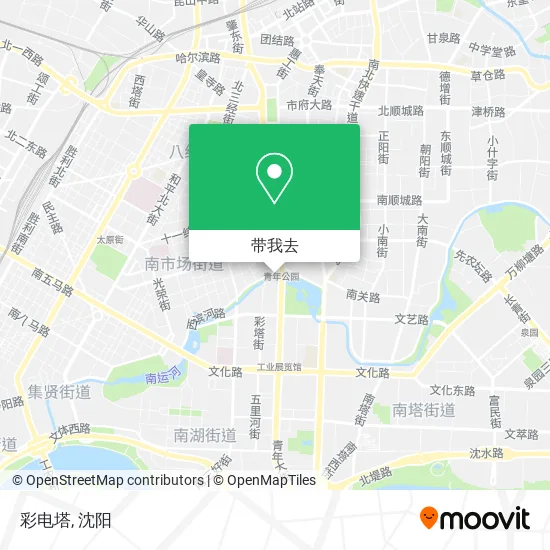 彩电塔地图