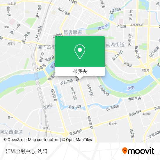 汇锦金融中心地图