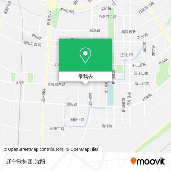 辽宁歌舞团地图