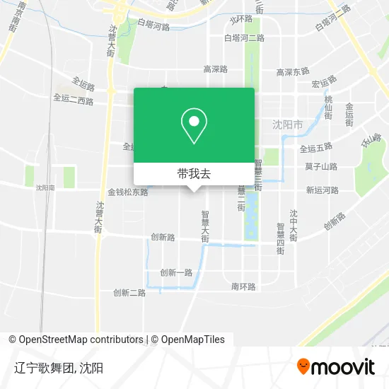 辽宁歌舞团地图