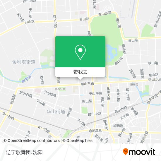 辽宁歌舞团地图
