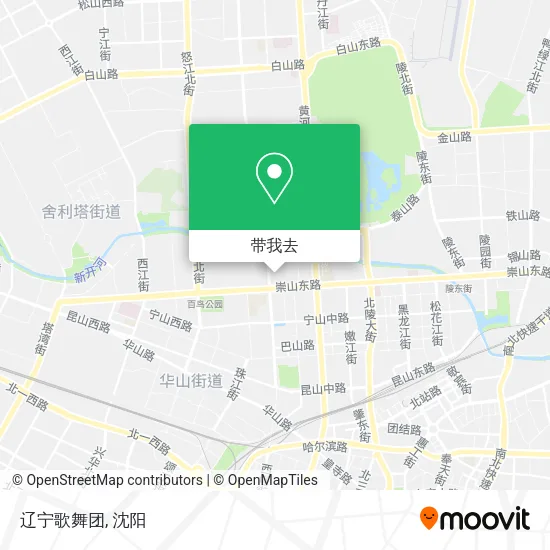 辽宁歌舞团地图